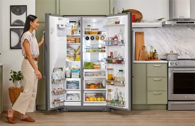 Fridge Cleaning Single Door
