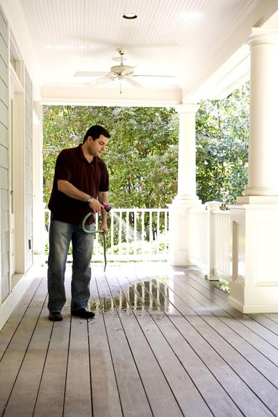 Porch Cleaning
